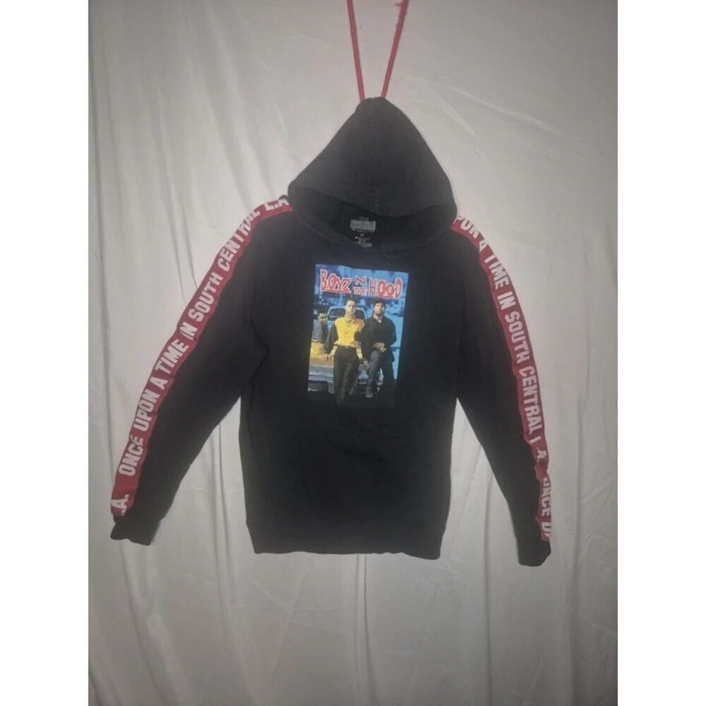 Hybrid Apparel Boyz n the Hood Men's Size Medium Black Graphic Pullover Hoodie